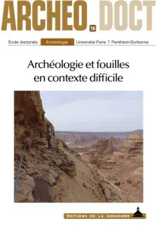 Photo d'un paysage rocheux d'une fouille archéologique